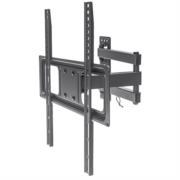 MANHATTAN - Soporte TV Manhattan 32" a 55" 35 Kg Pared Movimiento Articulado Curvas/Planas Color Negro