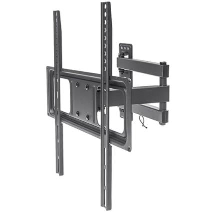 MANHATTAN - Soporte TV Manhattan 32" a 55" 35 Kg Pared Movimiento Articulado Curvas/Planas Color Negro
