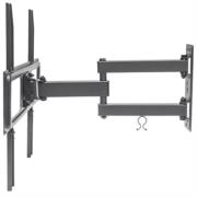 MANHATTAN - Soporte TV Manhattan 32" a 55" 35 Kg Pared Movimiento Articulado Curvas/Planas Color Negro