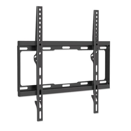 MANHATTAN - Soporte TV Manhattan 32" a 55" 40 Kg Pared Planas Bajo Perfil Color Negro
