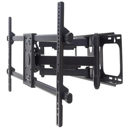 MANHATTAN - Soporte TV Manhattan 37" a 90" Pared Movimiento Articulado Curvas/Planas Color Negro