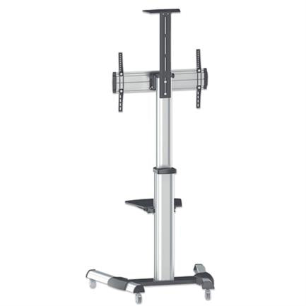 MANHATTAN - Soporte TV Manhattan 37" a 86" de Piso Tipo Carro Planas 50 Kg