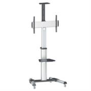 MANHATTAN - Soporte TV Manhattan 37" a 86" de Piso Tipo Carro Planas 50 Kg