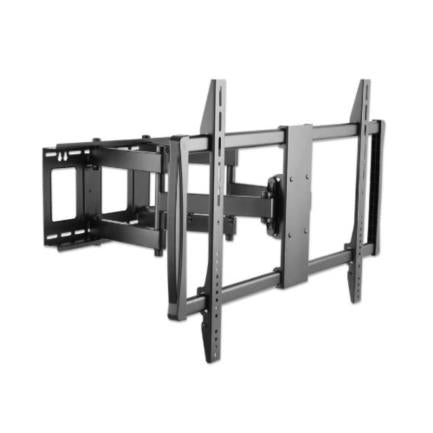MANHATTAN - Soporte TV Manhattan Pared Movimiento Articulado Pantallas Curvas/Planas 60" a 100" Máximo 80 Kg