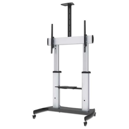 MANHATTAN - Soporte TV Manhattan Premium para 60" a 100" Tipo Carrito Hasta 100 Kg