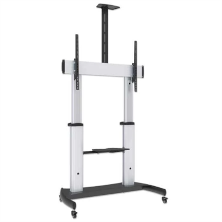 MANHATTAN - Soporte TV Manhattan Premium para 60" a 100" Tipo Carrito Hasta 100 Kg