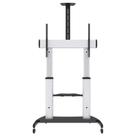 MANHATTAN - Soporte TV Manhattan Premium para 60" a 100" Tipo Carrito Hasta 100 Kg