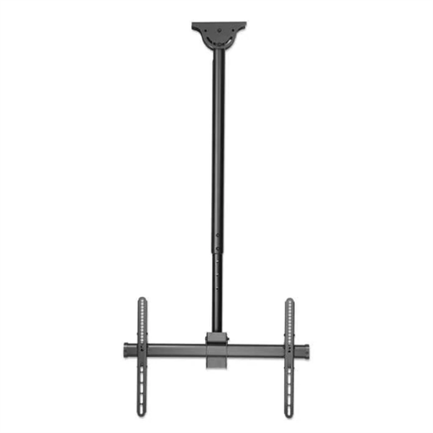MANHATTAN - Soporte TV Manhattan Techo para 37" a 70" Movimiento Completo Hasta 50 Kg Altura Ajustable