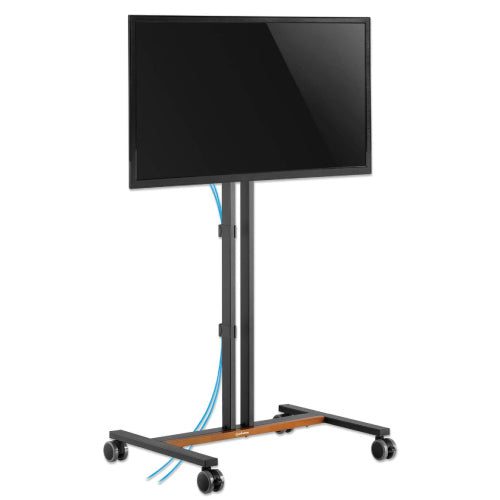 MANHATTAN - Soporte Manhattan Compacto para TV 34" a 55" Tipo Carro 35kg