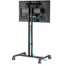 MANHATTAN - Soporte Manhattan Compacto para TV 34" a 55" Tipo Carro 35kg