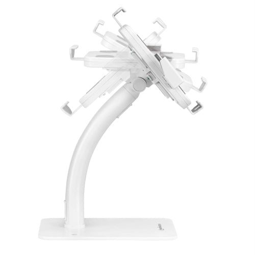 MANHATTAN - Soporte de Suelo Manhattan Antirrobo para Tablet/iPad 7.9" a 11" Color Blanco