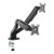 MANHATTAN - Soporte MANHATTAN de aluminio con pistones de gas p/2 monitores 17 a 32
