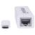 MANHATTAN - Adaptador Manhattan USB C 3.1 a Red Gigabit 10/100/1000 Mbps Color Blanco