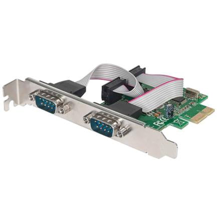 MANHATTAN - Tarjeta Serial Manhattan PCI Express 2 Puertos DB9