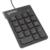 MANHATTAN - Teclado Numérico Manhattan Alámbrico USB 18 Teclas Color Negro