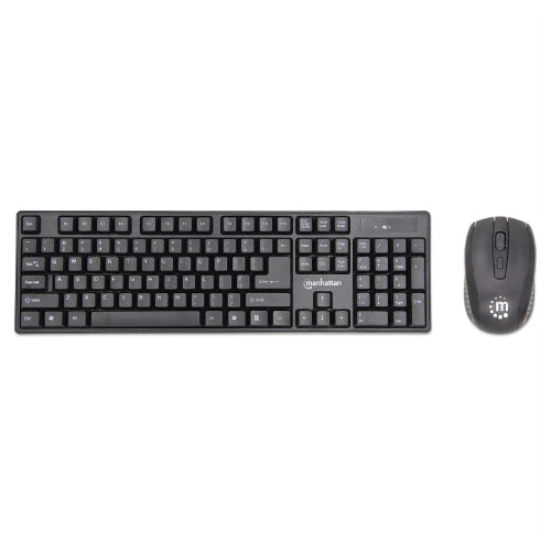 MANHATTAN - Teclado y mouse Manhattan optico inalambrico combo