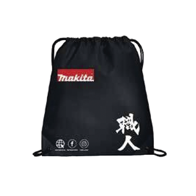 MAKITA - Morral Ecológico Negro de 35 x 46 cm