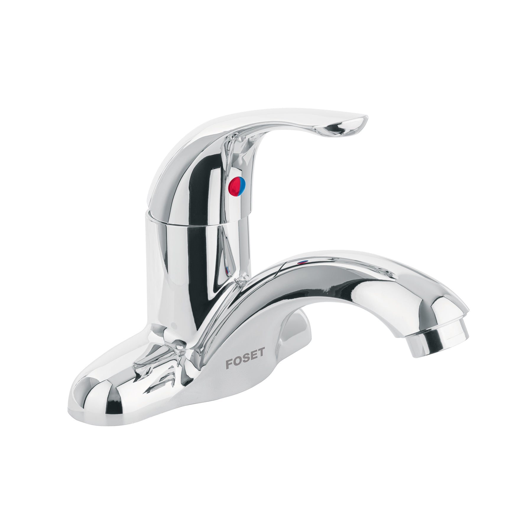 Monomando lavabo, ABS, nariz curva, BASIC