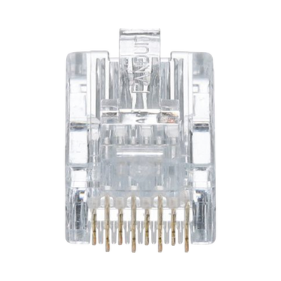 PANDUIT - Plug RJ45 Cat5e, Para Cable UTP de Calibres 24-26 AWG, Chapado en Oro de 50 Micras, Paquete de 50 Piezas