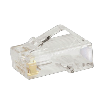 PANDUIT - Plug RJ45 Cat5e, Para Cable UTP de Calibres 24-26 AWG, Chapado en Oro de 50 Micras, Paquete de 50 Piezas