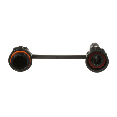 PANDUIT - Conector Plug RJ45 de Uso Industrial, Categoría 5e, 24AWG, con Tapa Protectora, Protección IP67