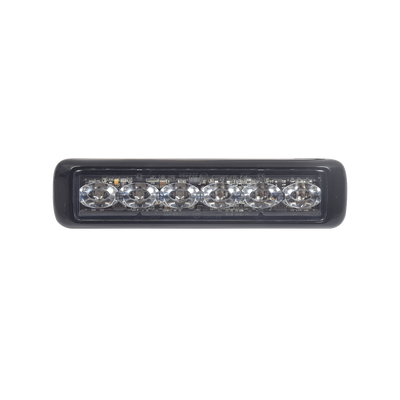 FEDERAL SIGNAL - Luz Auxiliar Micro Pulse Ultra Dual Color, 12 LEDs, Color Rojo/Claro