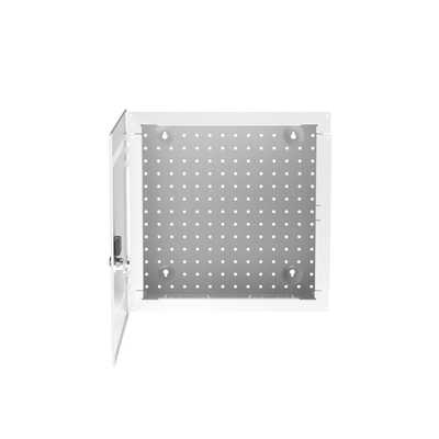 PANDUIT - Gabinete Multipropósito de Montaje en Pared, de 14 in de Altura, Con Puerta Reversible, Fabricado en Acero, Color Blanco