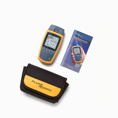 FLUKE NETWORKS - Verificador de Red MicroScanner2, para Comprobación de Redes de Voz, Datos y Video, con Pantalla LCD Retroiluminada