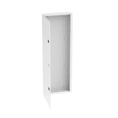 PANDUIT - Gabinete Multipropósito de Montaje en Pared, de 42 in de Altura, Con Puerta Reversible, Fabricado en Acero, Color Blanco