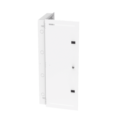 PANDUIT - Gabinete Multipropósito de Montaje en Pared, de 42 in de Altura, Con Puerta Reversible, Fabricado en Acero, Color Blanco