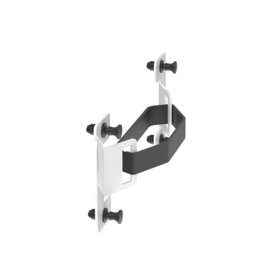 PANDUIT - Kit de Soporte de Correa, Para Uso con Gabinetes Multipropósito, de Instalación a Presión, Color Blanco