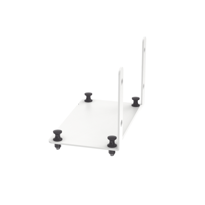 PANDUIT - Soporte Para 2 Adaptadores de Fibra Óptica Opticom®, Para Uso con Gabinetes Multipropósito, de Instalación a Presión, Color Blanco