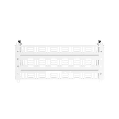 PANDUIT - Accesorio Para Montaje de Equipos o Dispositivos en Gabinetes Multipropósito, de Instalación a Presión, de Acero, Color Blanco