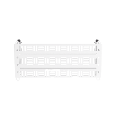 PANDUIT - Accesorio Para Montaje de Equipos o Dispositivos en Gabinetes Multipropósito, de Instalación a Presión, de Acero, Color Blanco