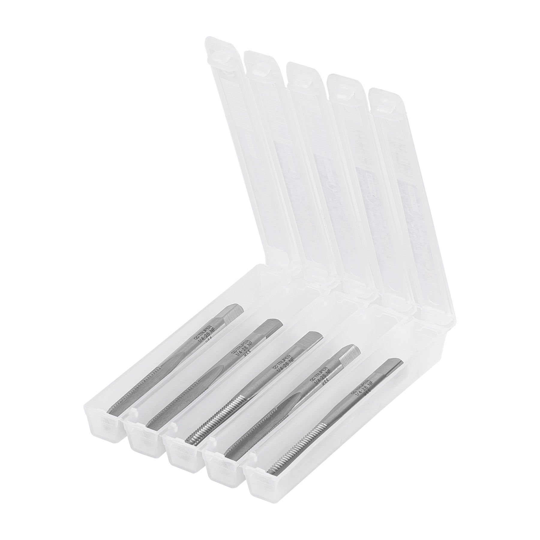 Machuelo semiconico 1/4' x 28 cuerda fina, Truper