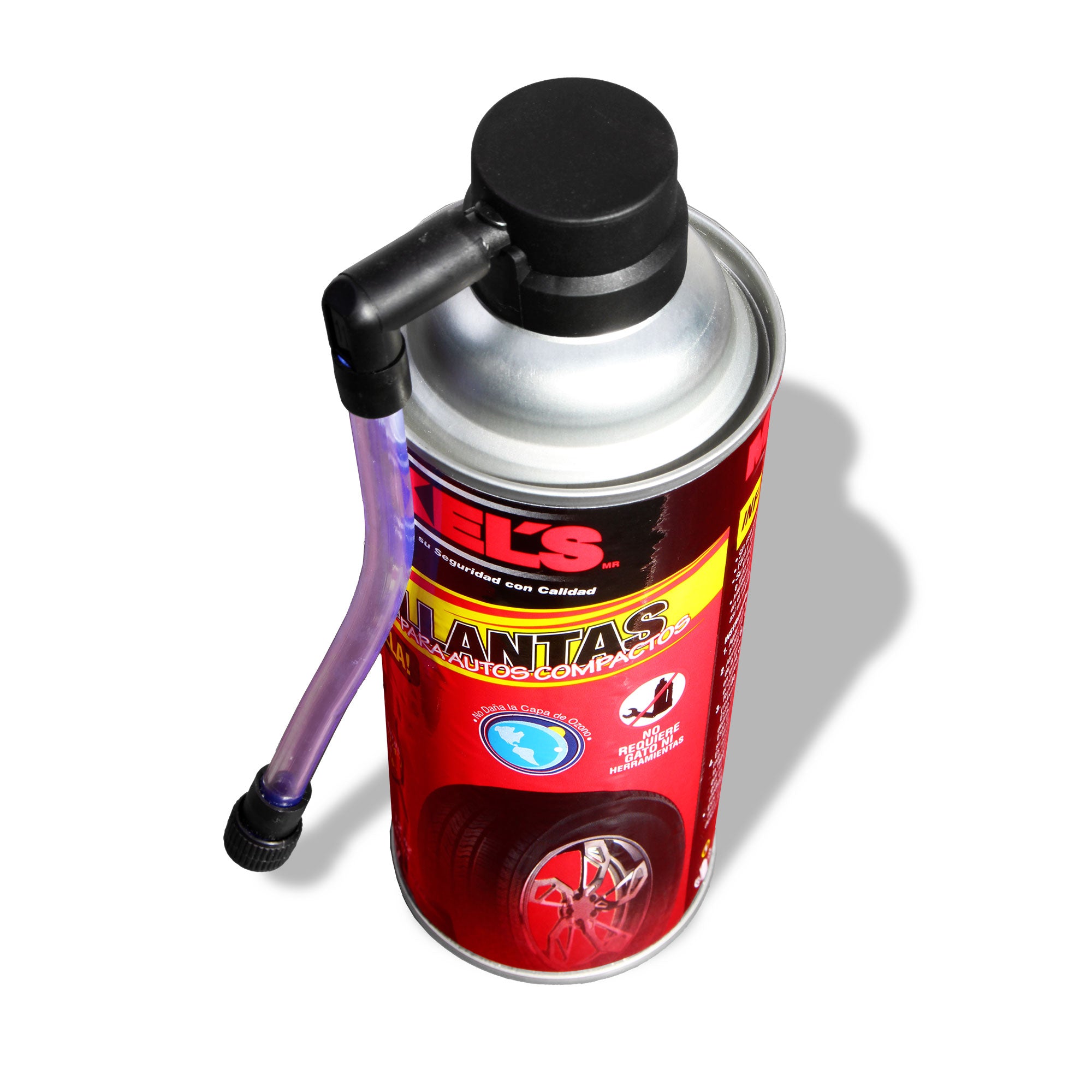 Inflallantas magic tire (340 grs, 12 oz) para autos compactos