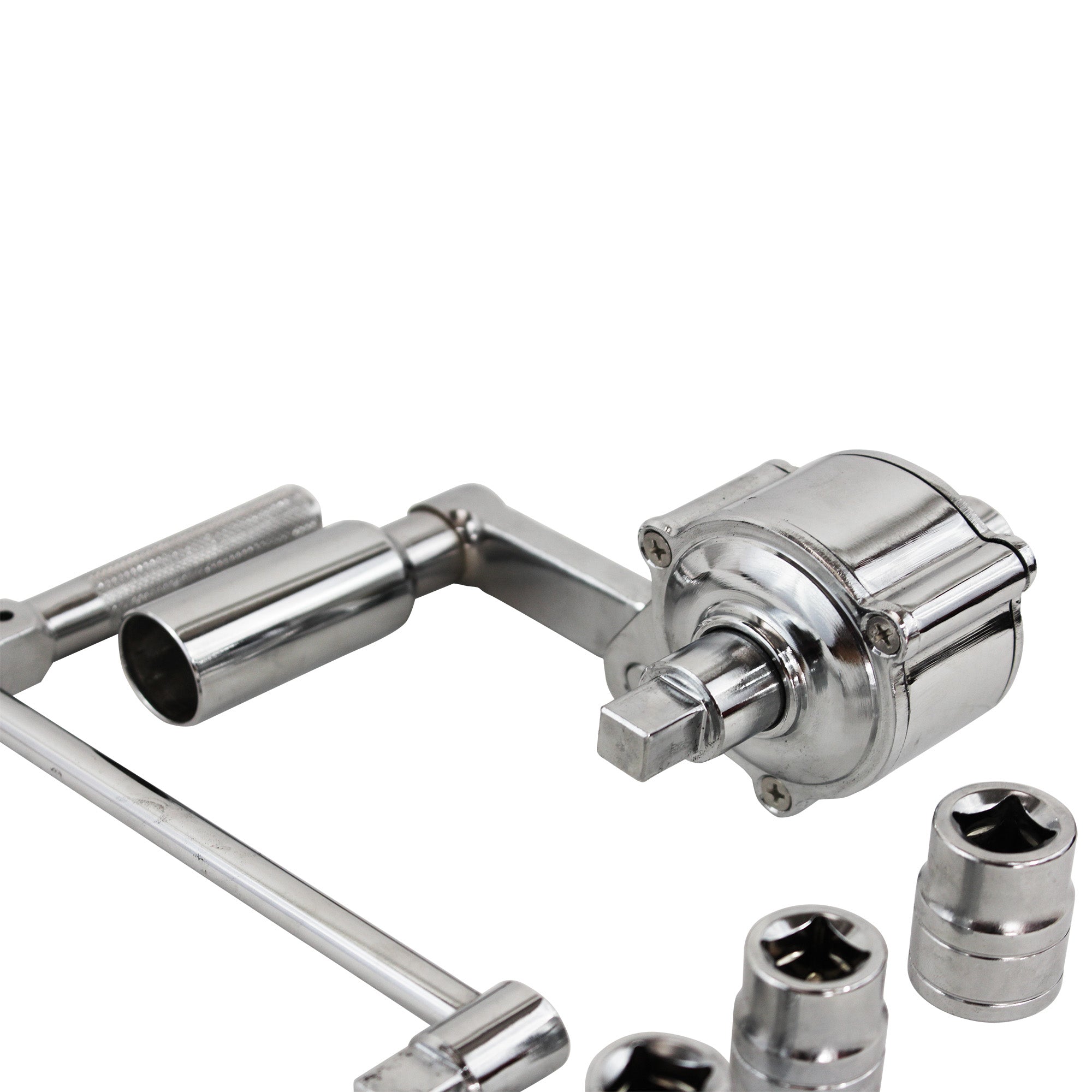 Multiplicador de torque  885 pie/lb (Incluye 3 dados: 17,19,21 mm)