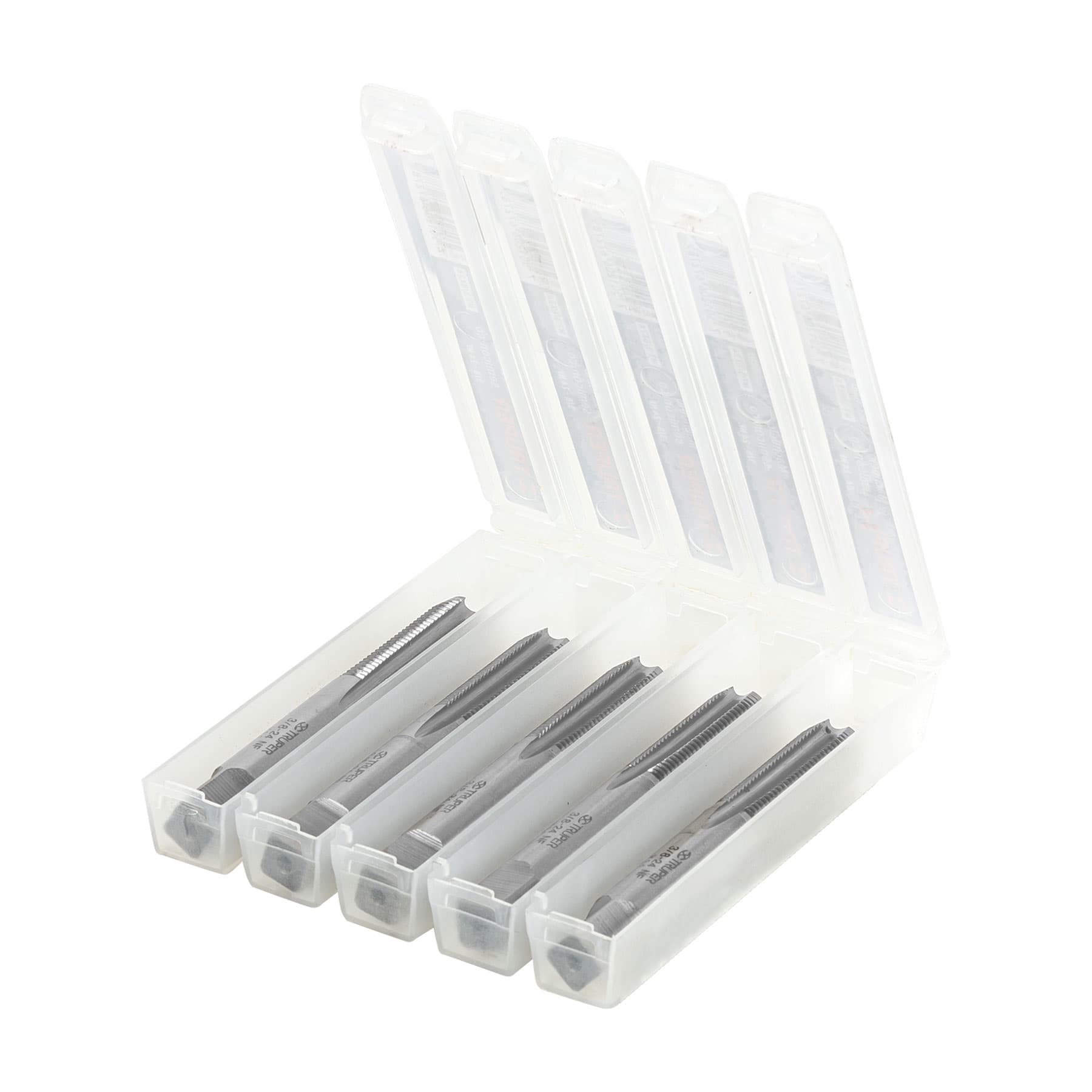 Machuelo semiconico 3/8'x 24 cuerda fina, Truper