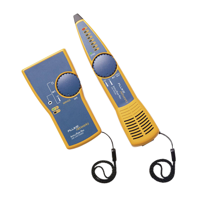 FLUKE NETWORKS - Kit Avanzado de Generador y Sonda (Detector) de Tonos IntelliTone 200, Para Identificación de Señales Analógicas y Digitales en Cables de Red