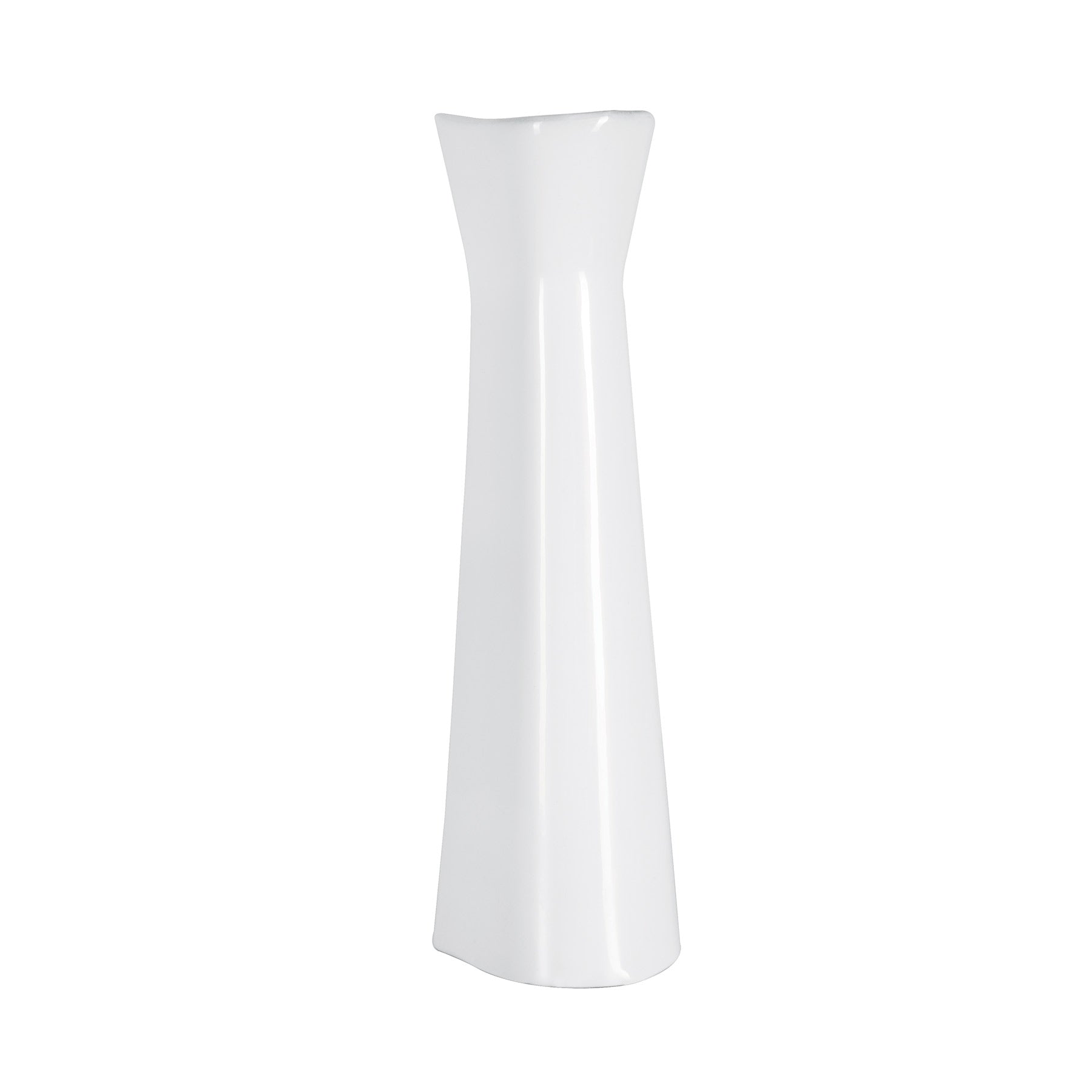 Pedestal de porcelana para lavabo, blanco, FOSET