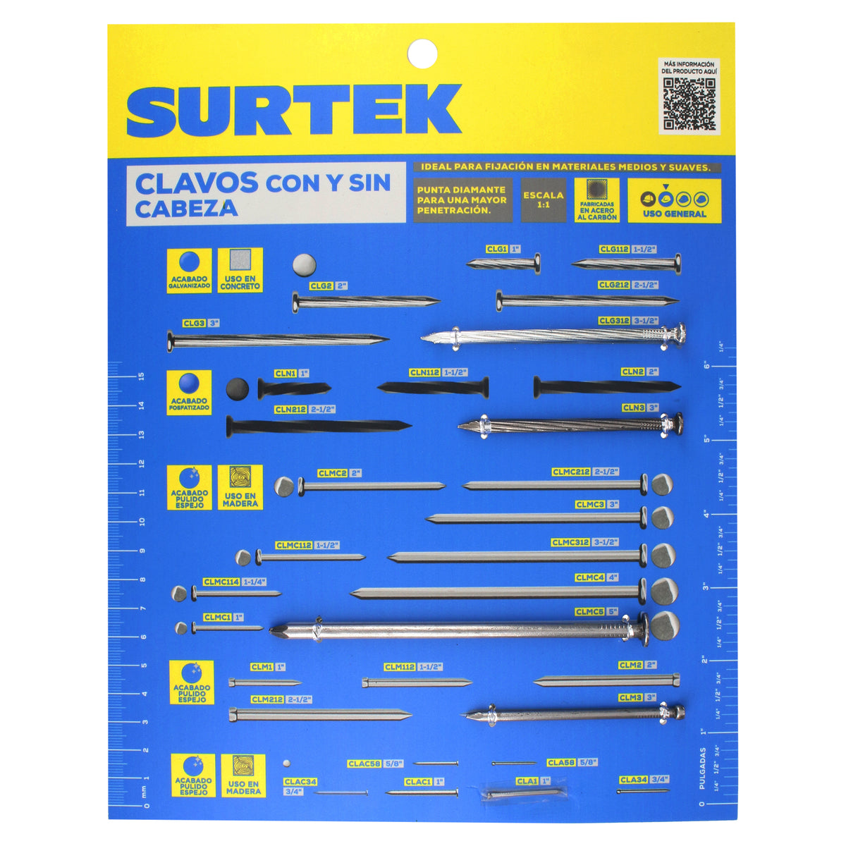 Surtek - Muestrario d/clav m-c 28x22 cm