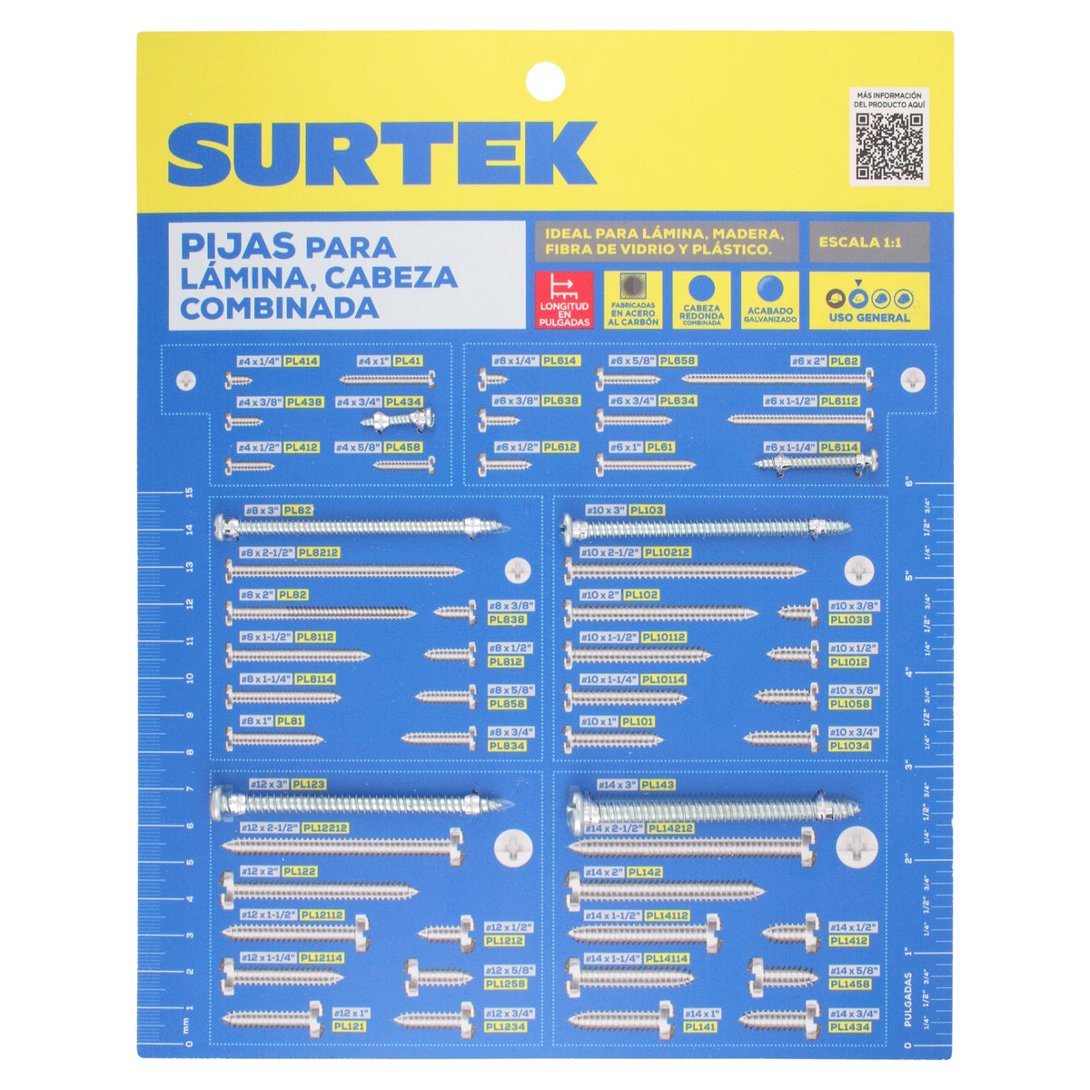 Surtek - Muestrario d/pijas p/lam