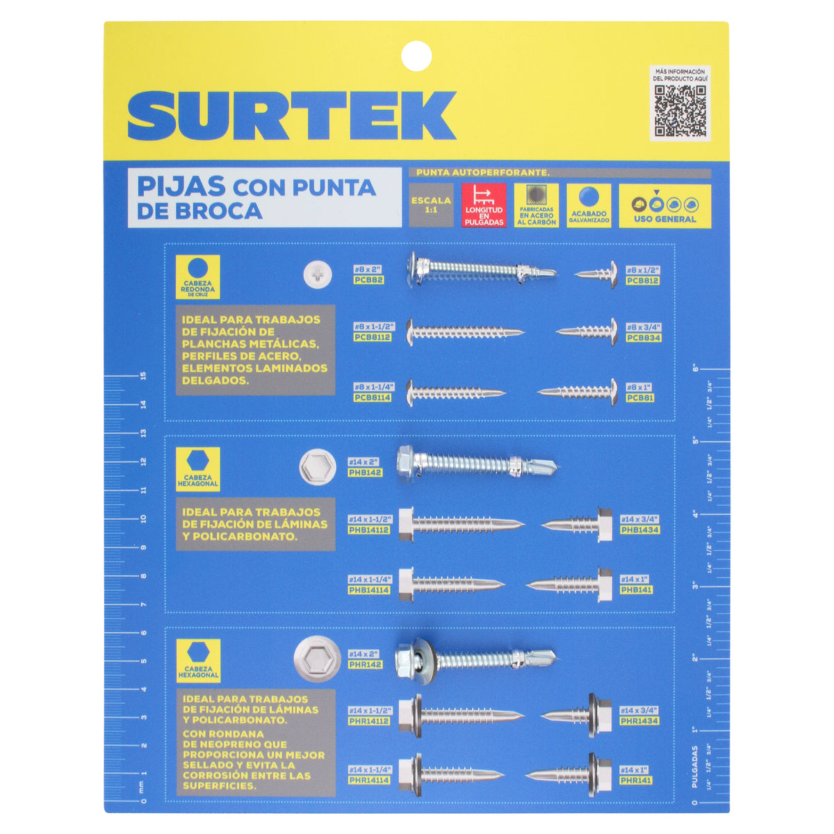 Surtek - Muestrario d/pijas pta broc