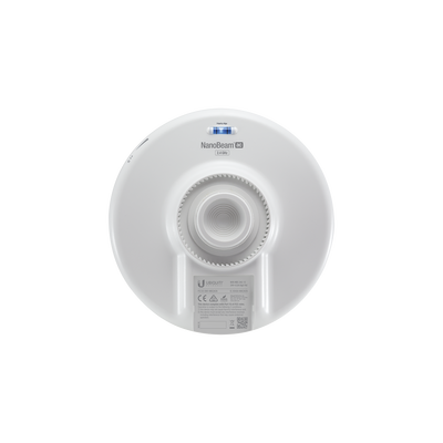 UBIQUITI - NanoBeam airMAX AC CPE hasta 330 Mbps, 2 GHz (2412 - 2472 MHz) con antena integrada de 13 dBi