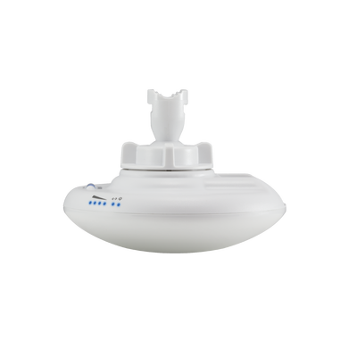 UBIQUITI - NanoBeam airMAX AC CPE hasta 450 Mbps, 5 GHz ( 5150 - 5875 MHz) con antena integrada de 16 dBi