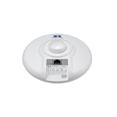 UBIQUITI - NanoBeam airMAX AC CPE hasta 450 Mbps, 5 GHz ( 5150 - 5875 MHz) con antena integrada de 16 dBi