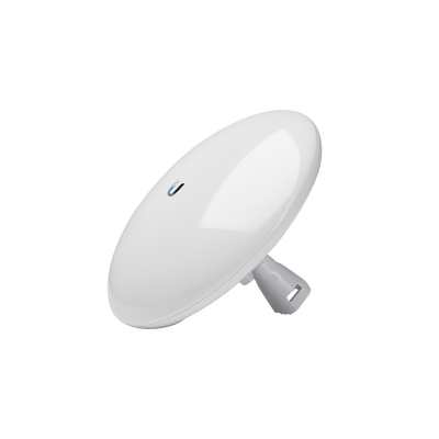 UBIQUITI - NanoBeam airMAX AC CPE hasta 450 Mbps, 5 GHz ( 5150 - 5875 MHz) con antena integrada de 16 dBi