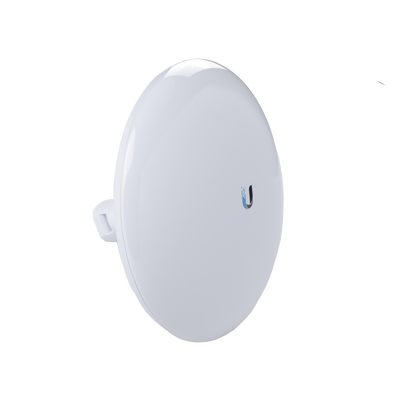 UBIQUITI - NanoBeam airMAX AC GEN2 CPE hasta 450 Mbps, 5 GHz ( 5150 - 5875 MHz) con antena integrada de 19 dBi