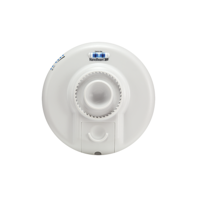 UBIQUITI - NanoBeam airMAX M5 CPE, hasta 150 Mbps, 5 GHz (5150 - 5875 MHz) con antena integrada de 16 dBi