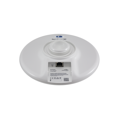 UBIQUITI - NanoBeam airMAX M5 CPE, hasta 150 Mbps, 5 GHz (5150 - 5875 MHz) con antena integrada de 19 dBi